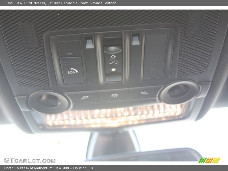Jet Black / Saddle Brown Nevada Leather 2009 BMW X5 xDrive48i
