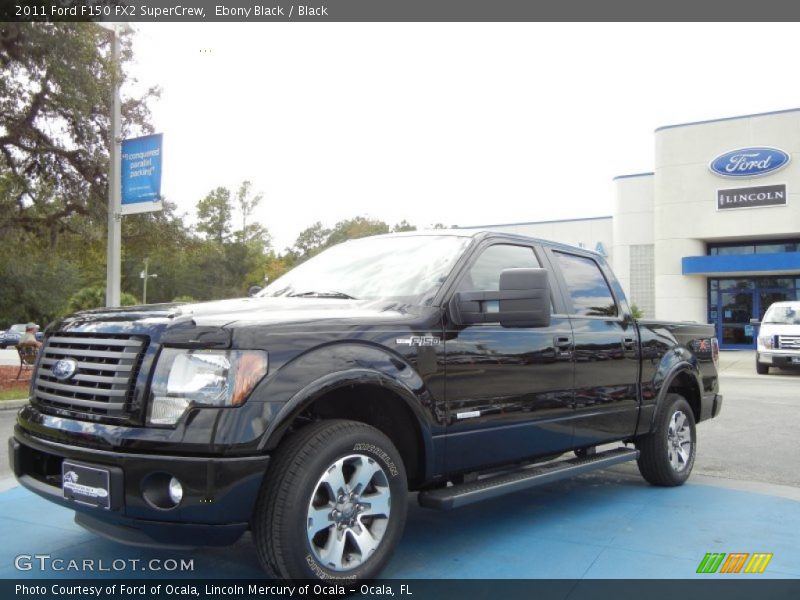 Ebony Black / Black 2011 Ford F150 FX2 SuperCrew