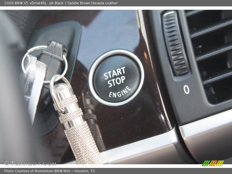Jet Black / Saddle Brown Nevada Leather 2009 BMW X5 xDrive48i