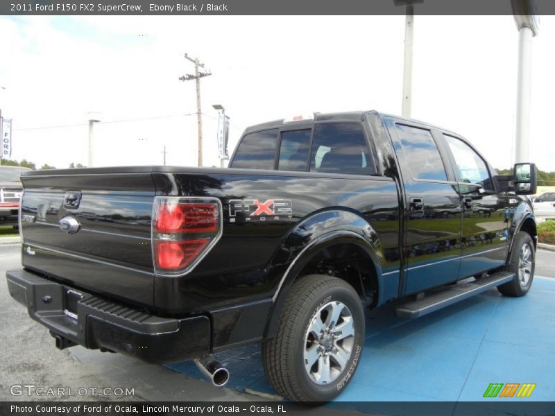Ebony Black / Black 2011 Ford F150 FX2 SuperCrew