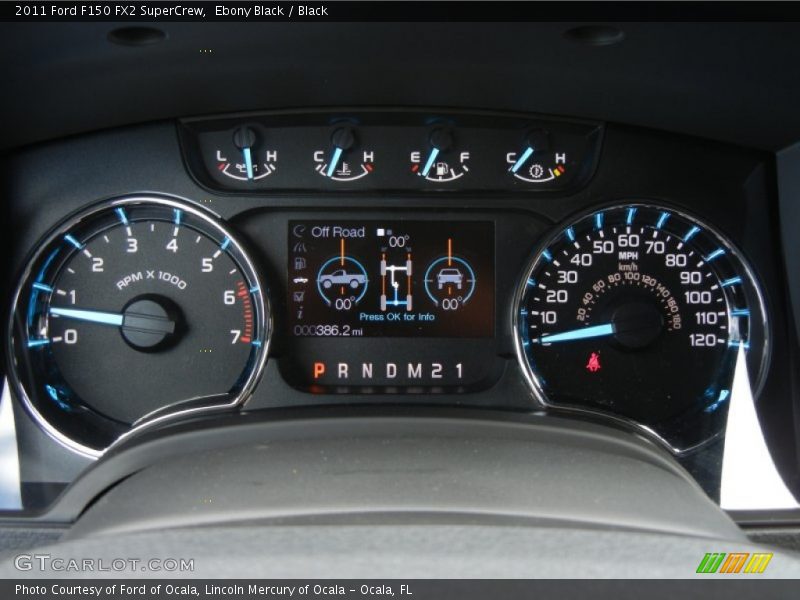 Ebony Black / Black 2011 Ford F150 FX2 SuperCrew