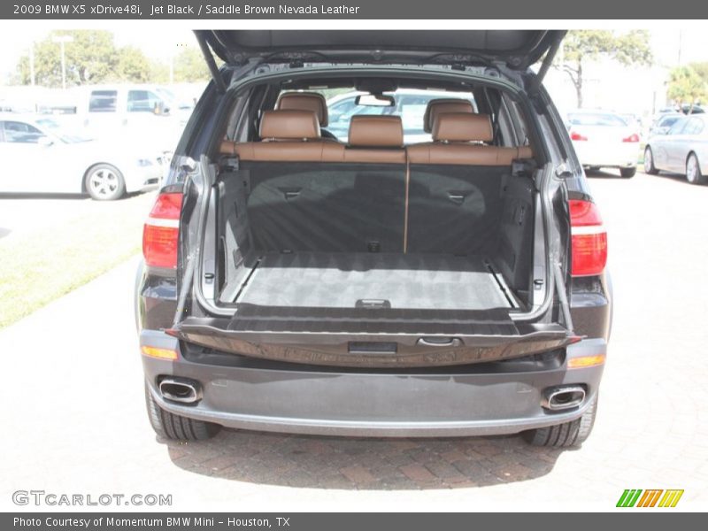 Jet Black / Saddle Brown Nevada Leather 2009 BMW X5 xDrive48i
