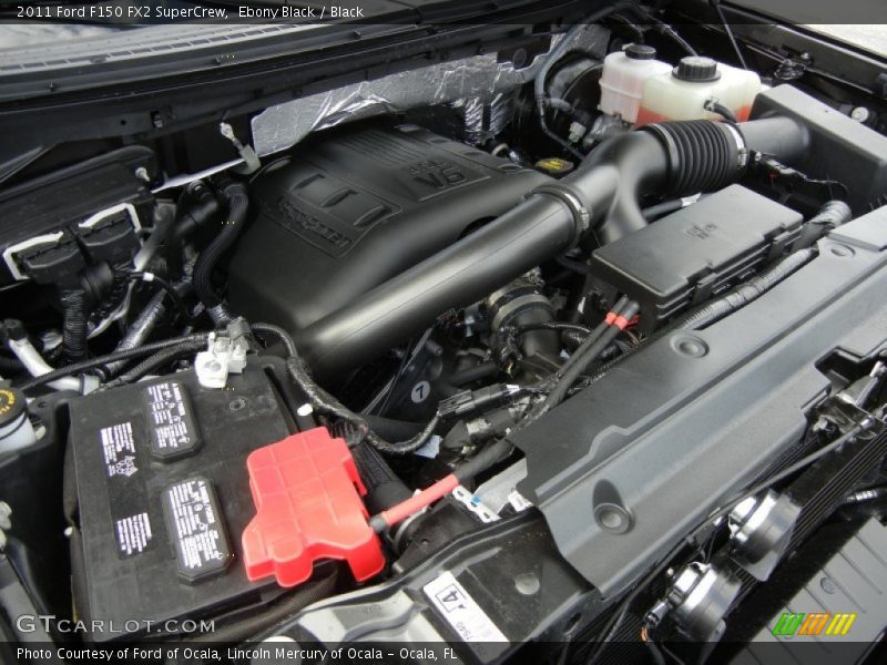 Ebony Black / Black 2011 Ford F150 FX2 SuperCrew