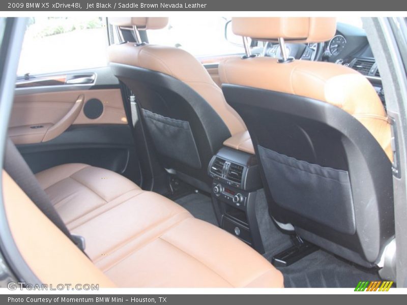 Jet Black / Saddle Brown Nevada Leather 2009 BMW X5 xDrive48i