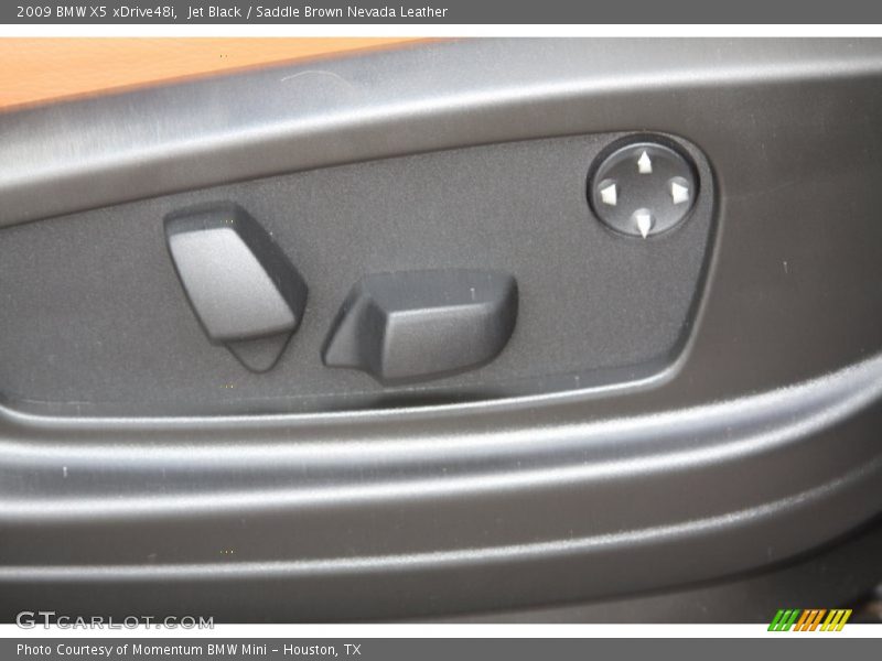 Jet Black / Saddle Brown Nevada Leather 2009 BMW X5 xDrive48i
