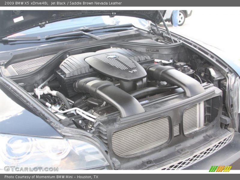 Jet Black / Saddle Brown Nevada Leather 2009 BMW X5 xDrive48i