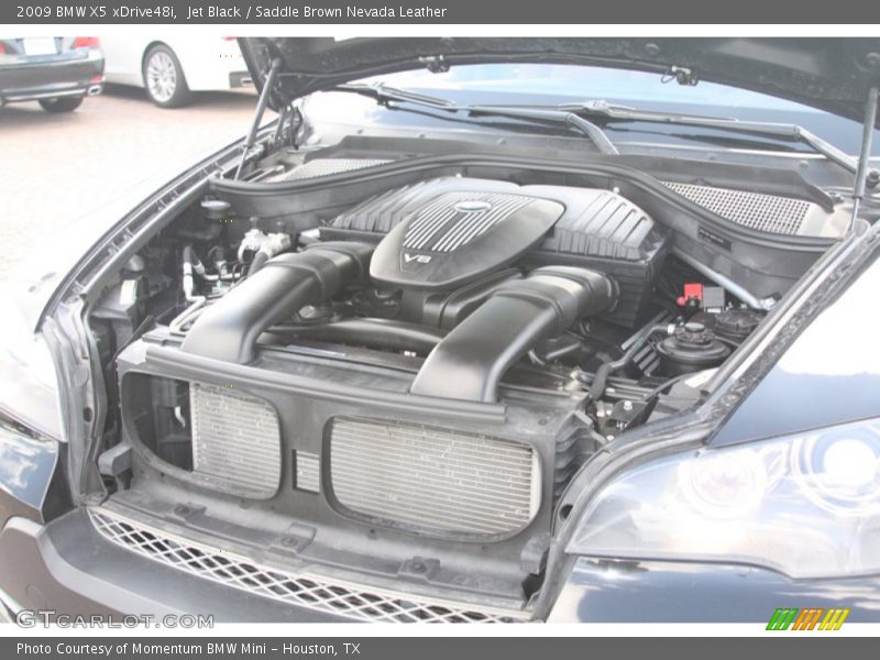Jet Black / Saddle Brown Nevada Leather 2009 BMW X5 xDrive48i