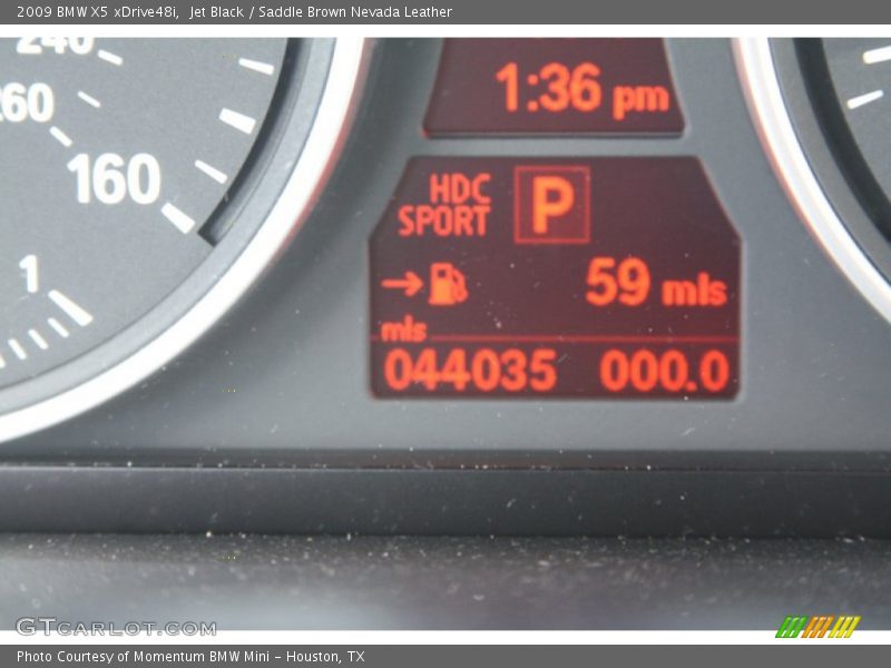 Jet Black / Saddle Brown Nevada Leather 2009 BMW X5 xDrive48i