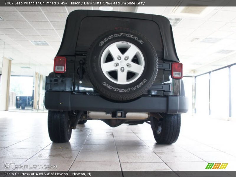 Black / Dark Slate Gray/Medium Slate Gray 2007 Jeep Wrangler Unlimited X 4x4