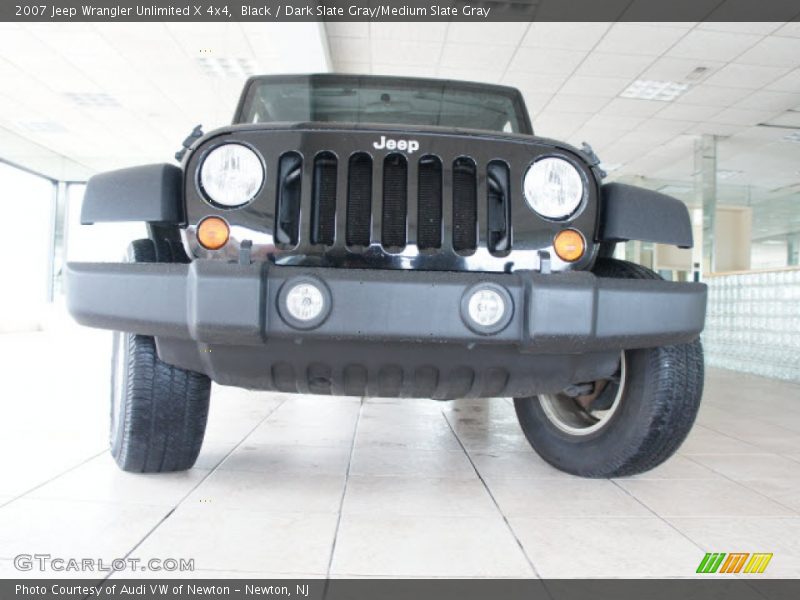 Black / Dark Slate Gray/Medium Slate Gray 2007 Jeep Wrangler Unlimited X 4x4