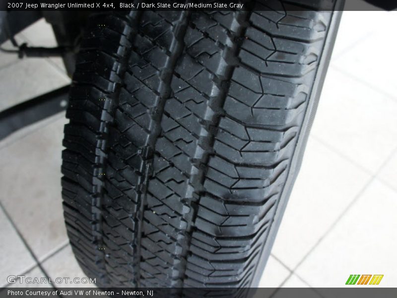 Black / Dark Slate Gray/Medium Slate Gray 2007 Jeep Wrangler Unlimited X 4x4