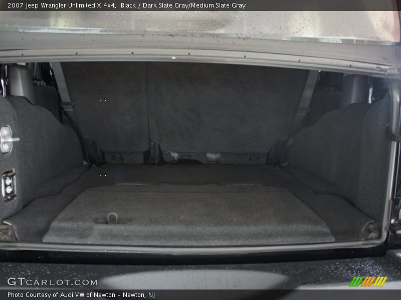 Black / Dark Slate Gray/Medium Slate Gray 2007 Jeep Wrangler Unlimited X 4x4