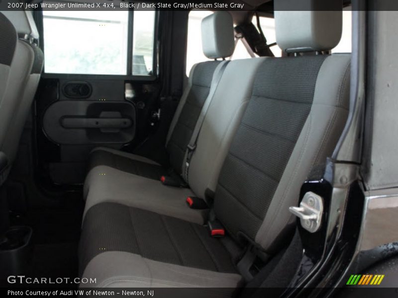 Black / Dark Slate Gray/Medium Slate Gray 2007 Jeep Wrangler Unlimited X 4x4