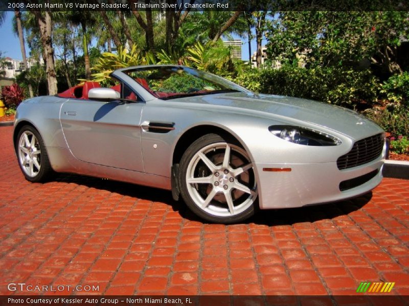 Front 3/4 View of 2008 V8 Vantage Roadster