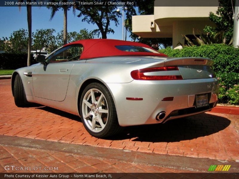  2008 V8 Vantage Roadster Titanium Silver