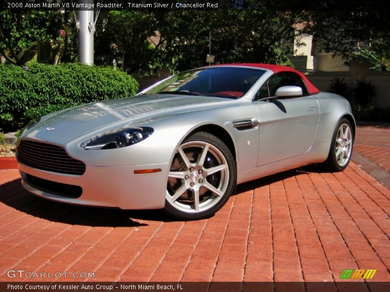 Front 3/4 View of 2008 V8 Vantage Roadster