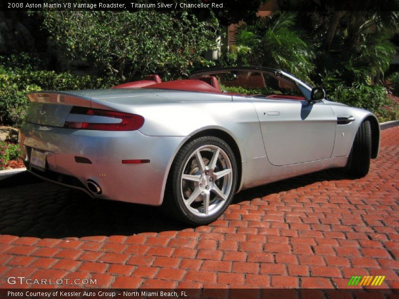  2008 V8 Vantage Roadster Titanium Silver