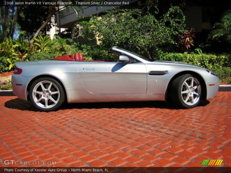  2008 V8 Vantage Roadster Titanium Silver