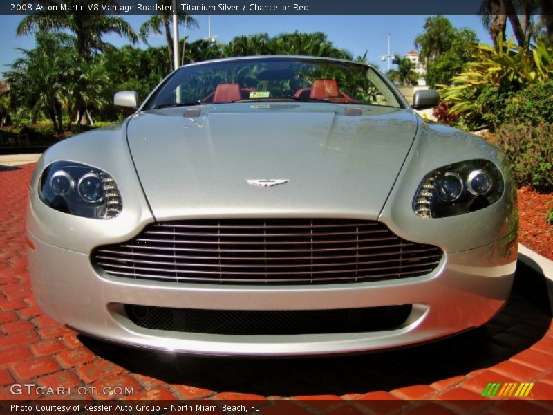  2008 V8 Vantage Roadster Titanium Silver