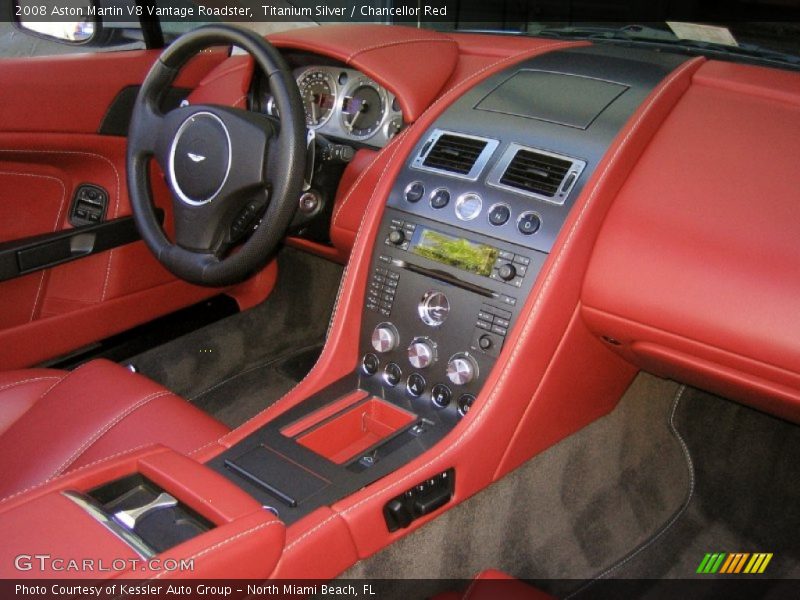 Controls of 2008 V8 Vantage Roadster