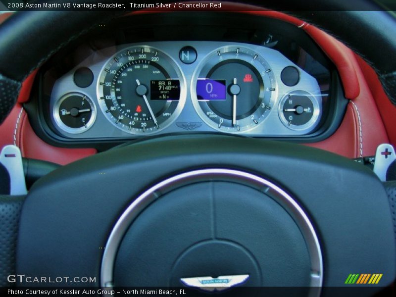  2008 V8 Vantage Roadster Roadster Gauges
