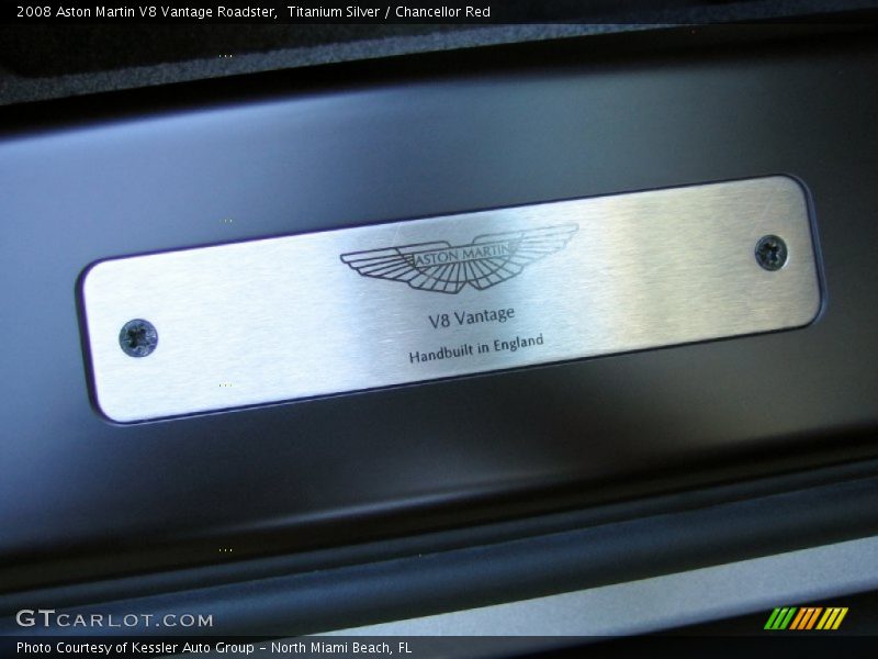  2008 V8 Vantage Roadster Logo