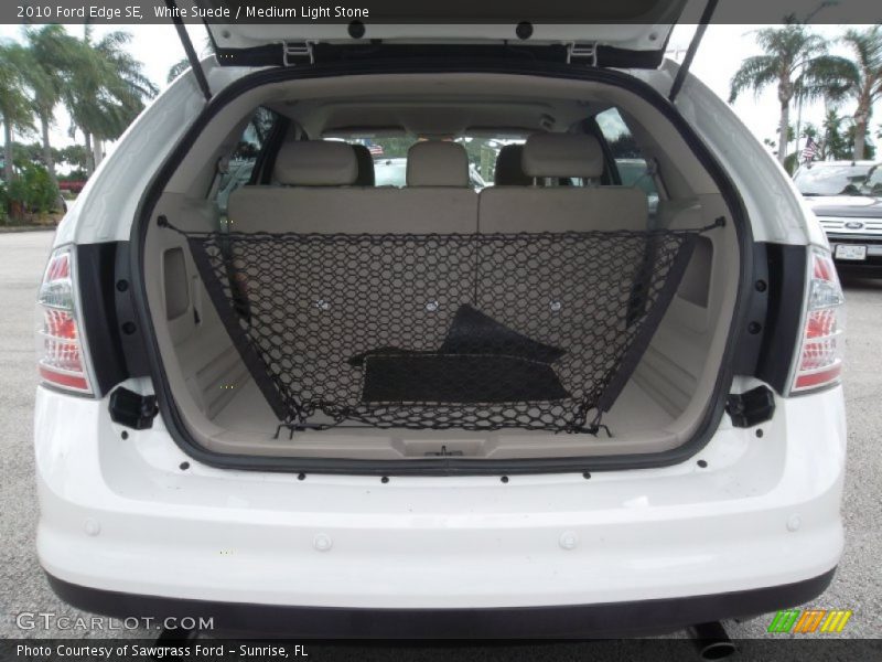 White Suede / Medium Light Stone 2010 Ford Edge SE