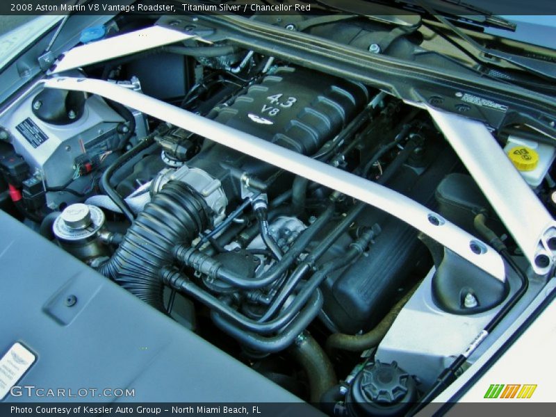  2008 V8 Vantage Roadster Engine - 4.3 Liter DOHC 32V VVT V8