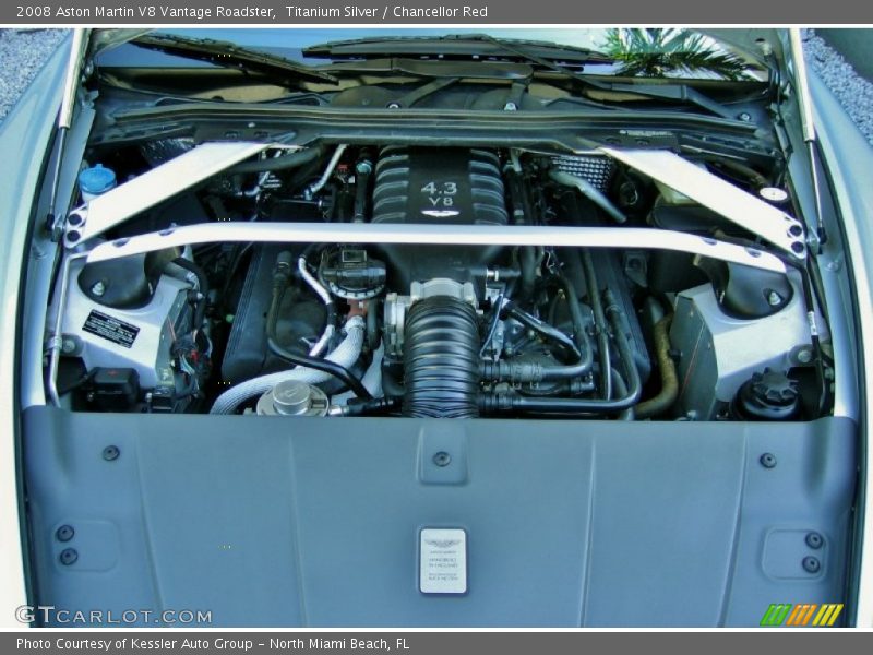  2008 V8 Vantage Roadster Engine - 4.3 Liter DOHC 32V VVT V8