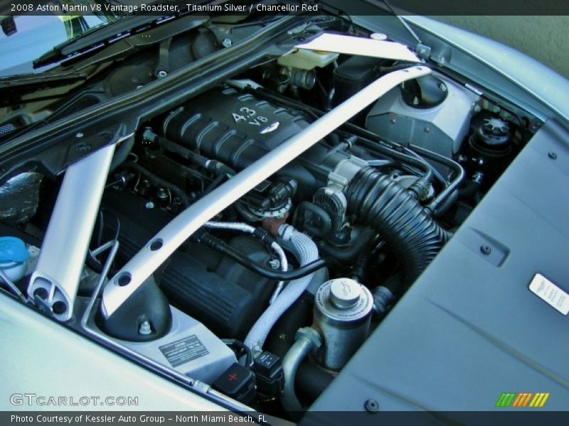  2008 V8 Vantage Roadster Engine - 4.3 Liter DOHC 32V VVT V8