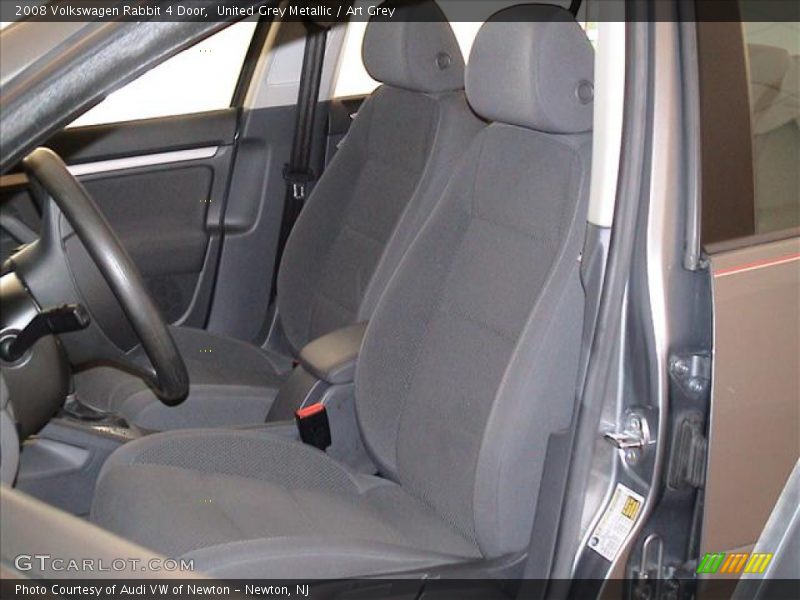 United Grey Metallic / Art Grey 2008 Volkswagen Rabbit 4 Door