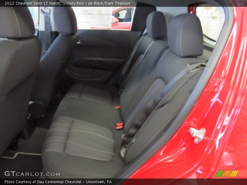  2012 Sonic LT Hatch Jet Black/Dark Titanium Interior