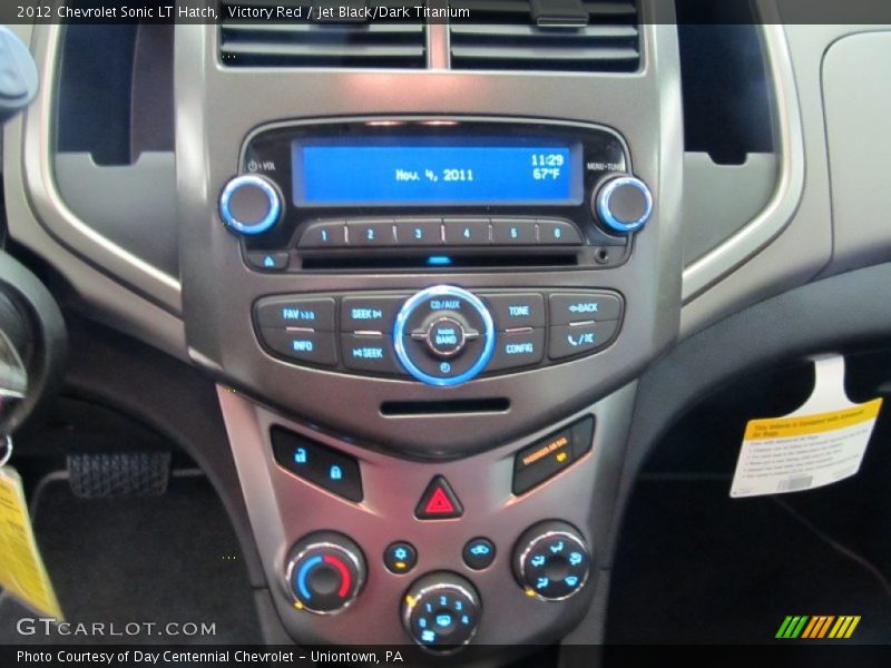 Controls of 2012 Sonic LT Hatch