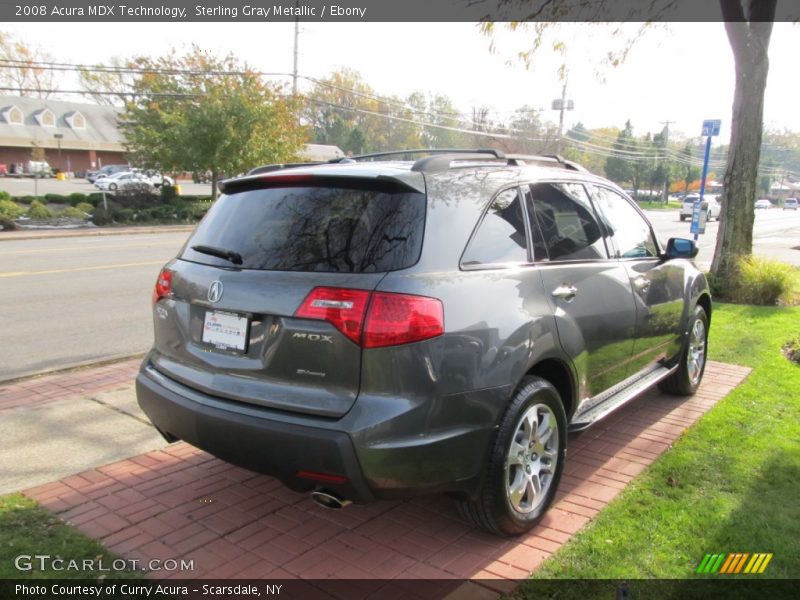 Sterling Gray Metallic / Ebony 2008 Acura MDX Technology