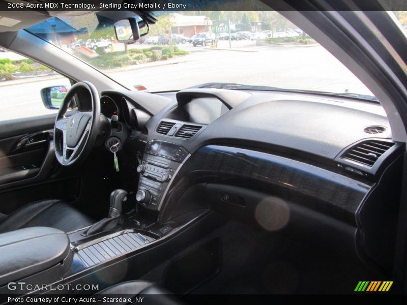 Sterling Gray Metallic / Ebony 2008 Acura MDX Technology