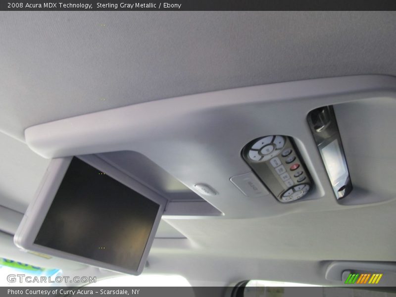 Sterling Gray Metallic / Ebony 2008 Acura MDX Technology