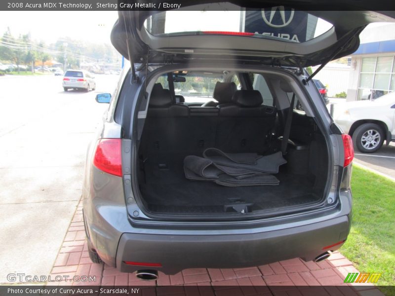 Sterling Gray Metallic / Ebony 2008 Acura MDX Technology