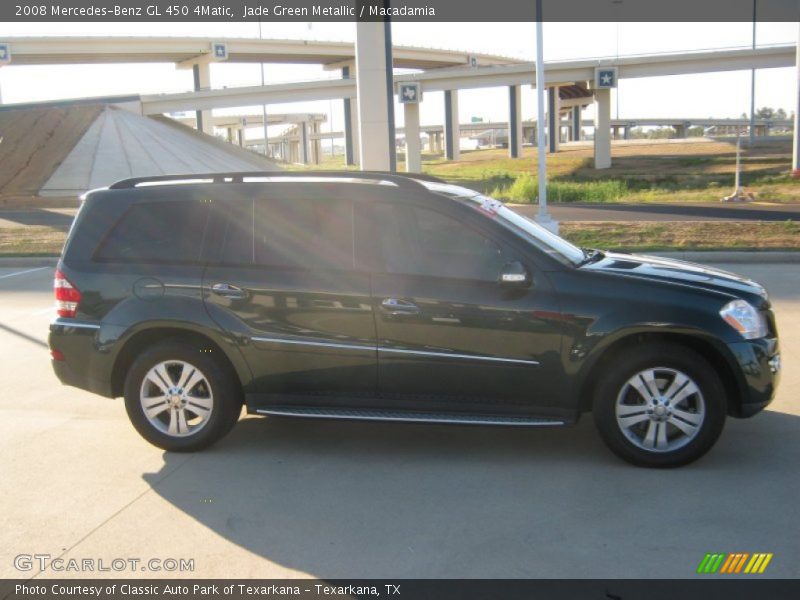 Jade Green Metallic / Macadamia 2008 Mercedes-Benz GL 450 4Matic