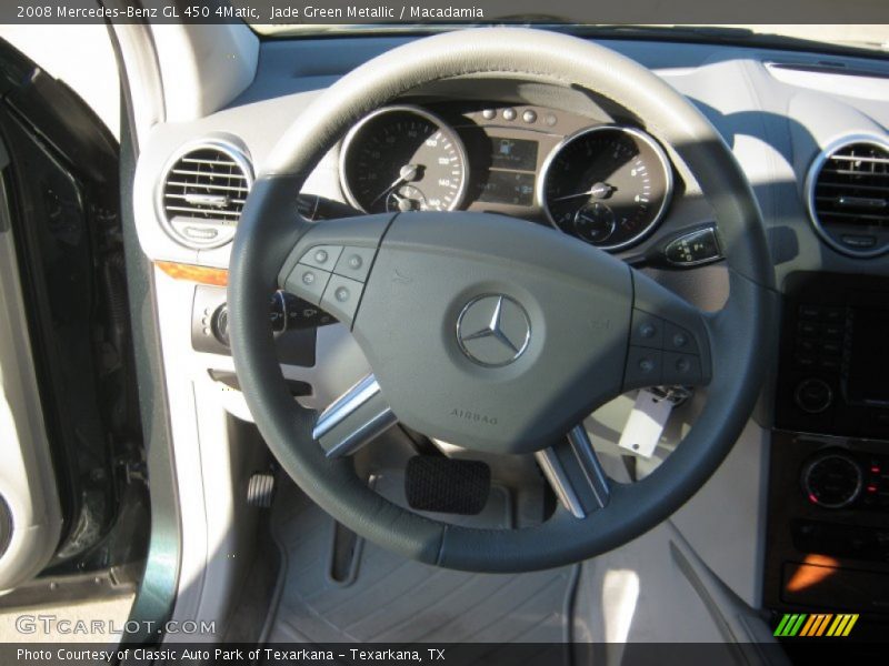 Jade Green Metallic / Macadamia 2008 Mercedes-Benz GL 450 4Matic