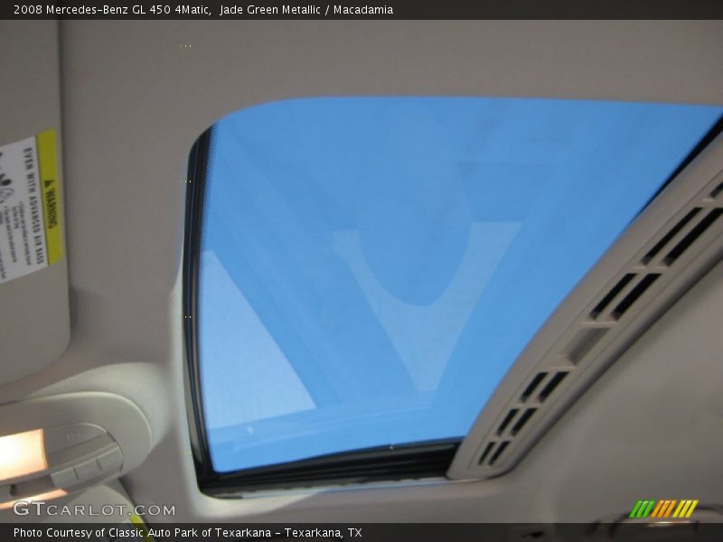 Jade Green Metallic / Macadamia 2008 Mercedes-Benz GL 450 4Matic