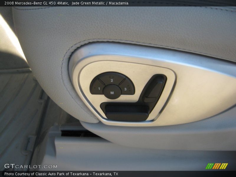 Jade Green Metallic / Macadamia 2008 Mercedes-Benz GL 450 4Matic