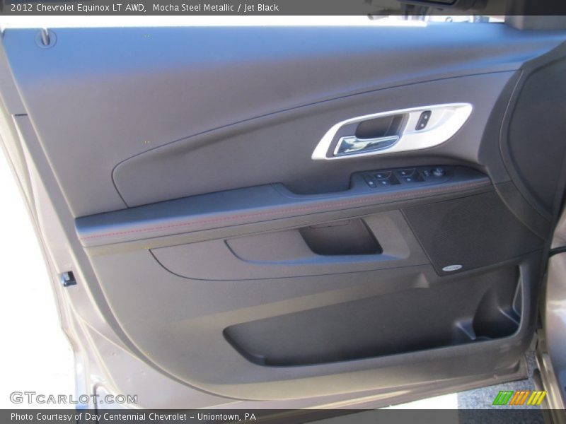 Mocha Steel Metallic / Jet Black 2012 Chevrolet Equinox LT AWD