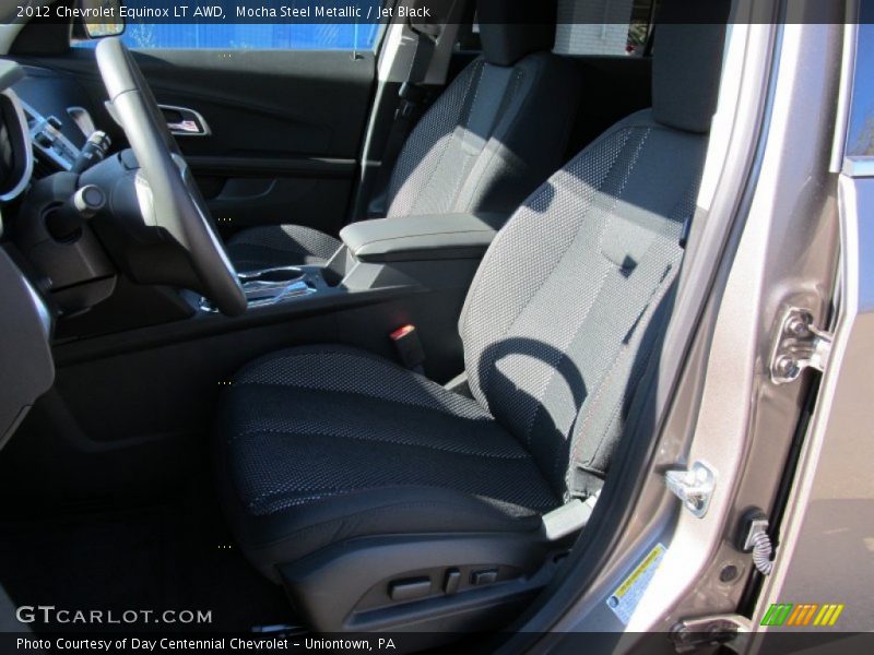 Mocha Steel Metallic / Jet Black 2012 Chevrolet Equinox LT AWD