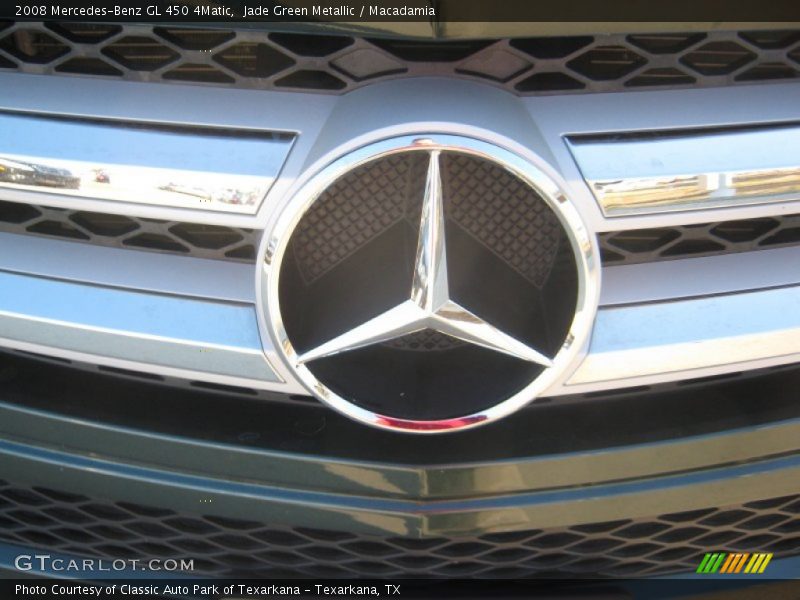 Jade Green Metallic / Macadamia 2008 Mercedes-Benz GL 450 4Matic