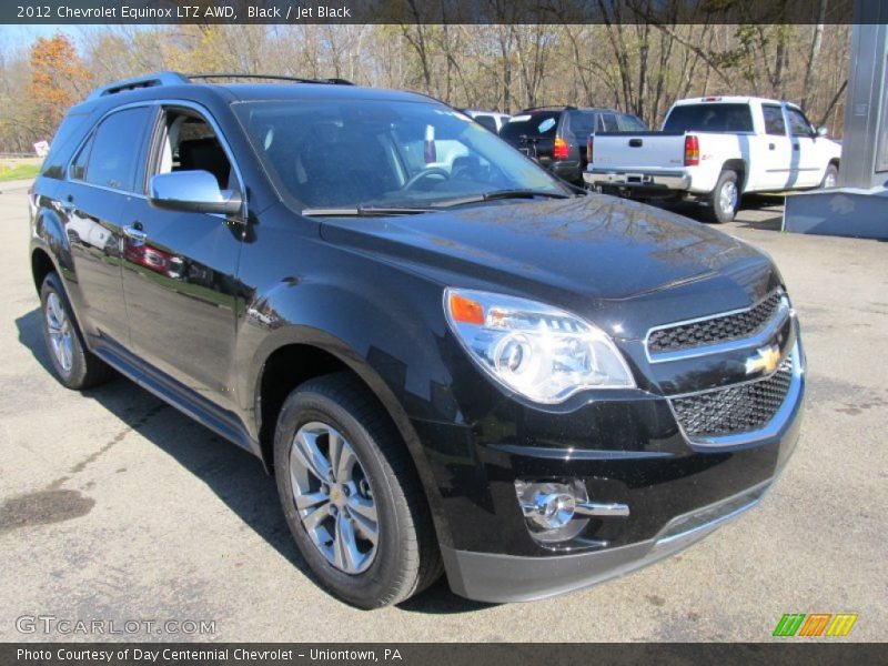 Black / Jet Black 2012 Chevrolet Equinox LTZ AWD