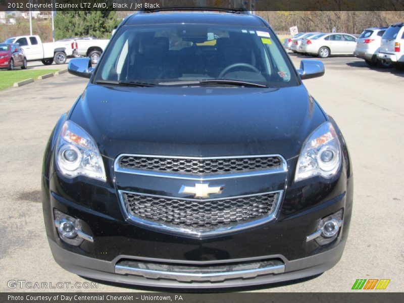 Black / Jet Black 2012 Chevrolet Equinox LTZ AWD