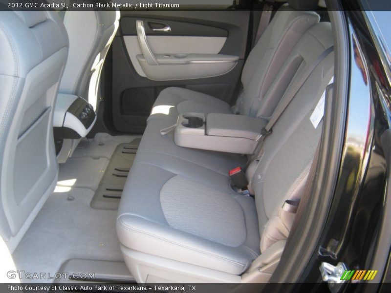 Carbon Black Metallic / Light Titanium 2012 GMC Acadia SL
