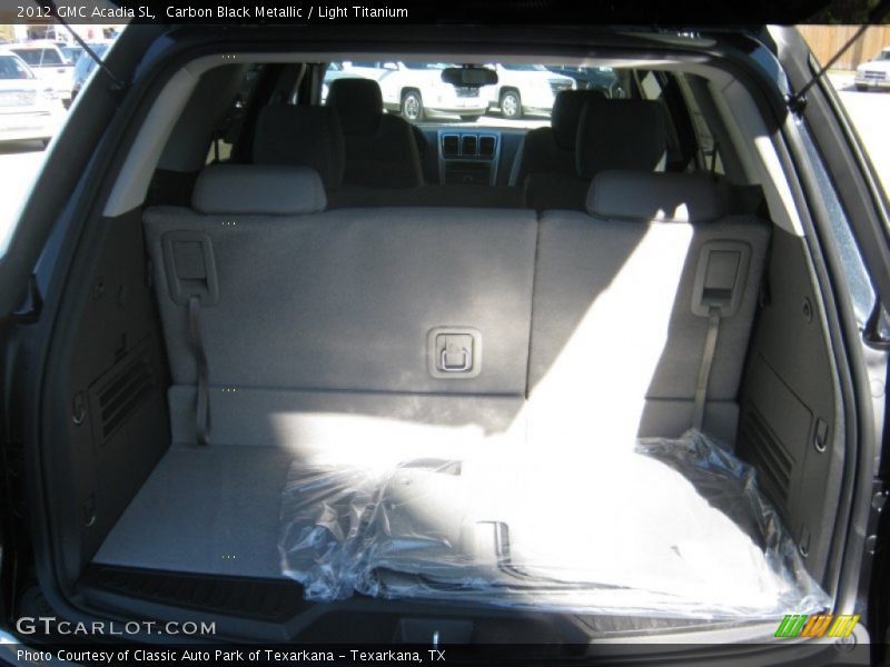 Carbon Black Metallic / Light Titanium 2012 GMC Acadia SL