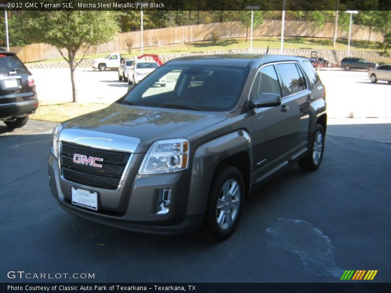 Mocha Steel Metallic / Jet Black 2012 GMC Terrain SLE