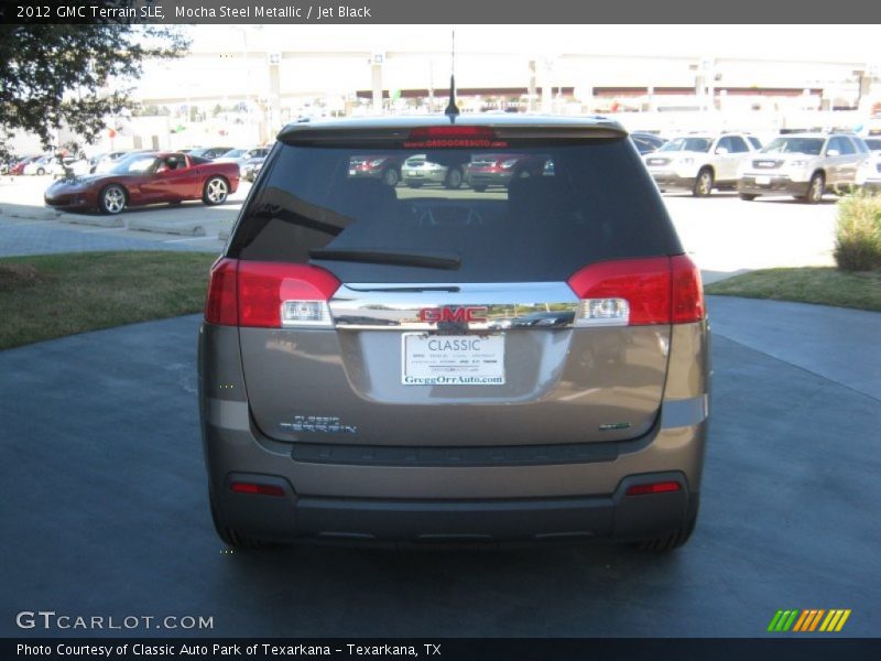 Mocha Steel Metallic / Jet Black 2012 GMC Terrain SLE